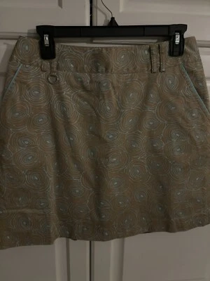 Falda corta deportiva Haley para mujer talla 8 bolsillos cremallera cinturón Foto 1 de 4