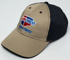 Carquest Auto Parts Embroidered Strapback Cap Hat Adjustable Size Brown New - Picture 1 of 9