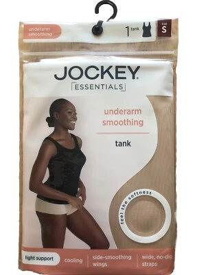 Camiseta sin mangas Jockey Essentials para mujer S pequeña suavizante de axilas BEIGE nude Foto 1 de 4