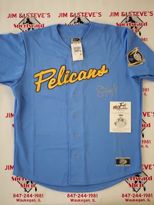 ФУТБОЛКА ДЖЕЙСОНА ХЕЙВОРДА С АВТОГРАФОМ МИРТЛ БИЧ АЛЬТЕРНАТИВНАЯ КОПИЯ ПРОСТО ПАМЯТКА СЕРТИФИКАТ ПОДЛИННОСТИ - Изображение 1 из 3