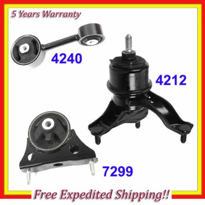 Engine Motor Mount 2004-07 For Toyota Highlander 2.4L 2WD 4212 4240 7299 M1204 — 第 1/4 张图片