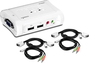 Commutateur KVM USB 2 PC + audio Trendnet ''TK-209K'' - TrendNet - Afbeelding 1 van 4