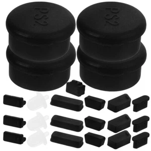 24 Pcs USB -Staubstecker -Set Ladeanschlussstaubstecker Computerstaubstopfen - Zdjęcie 1 z 12