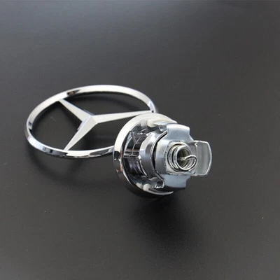 Emblema capó delantero 3D Moto4 para Mercedes-Benz C230 C280 CLK320 E350 E320 E/S500 Foto 1 de 4