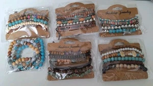 31pcs Of New Literaly And Fashion Bracelets Bohemia Style - Picture 1 of 8