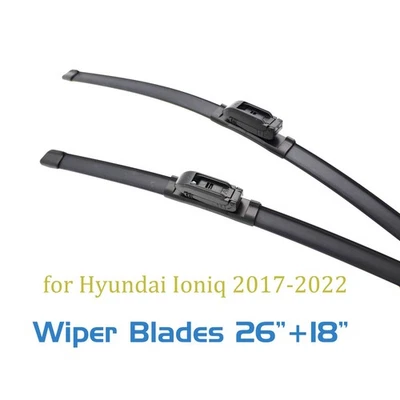 2,Windshield Wiper Blades 26 18 Replacement For Hyundai Ioniq 2017-2022 - Image 1 of 4