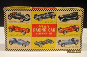 "Merit" Racing Car Assembly Kit 1/24 1956 LOTUS Xl UK New Complete - Picture 1 of 8