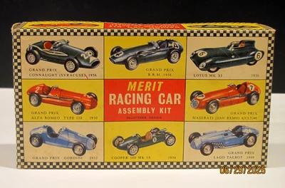 "Merit" Racing Car Assembly Kit 1/24 1956 LOTUS Xl  UK  New Complete - Image 1 of 4