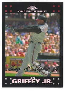 2007 Topps Chrome Ken Griffey Jr #186 Refractor - Bild 1 von 2