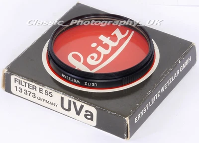 Leica E55 UVa 13373 55mm Filter for APO-Summicron-M 2/90 Elmarit-M 2.8/24mm ASPH - Image 1 of 3