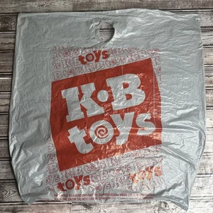 Vintage Kay Bee Toy Store K•B Toys Shopping Bag 24” x 24” Advertising - Picture 1 of 2