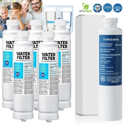 6 PACK Fit For Samsung DA29-00020B HAF-CIN/EXP Refrigerator Water Filter (New) - Image 1 of 4