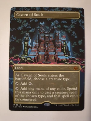 Cavern of Souls Borderless Card the Lost Caverns of Ixalan MTG Mythic - Image 1 of 2