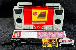 1985 BLASTER • COMPLETE w/2 CASSETTES • G1 VINTAGE TRANSFORMERS - Picture 1 of 5