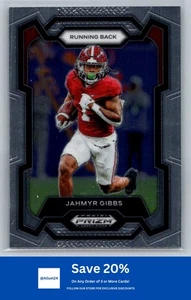 2024 Panini Prizm Draft Picks #44 Jahmyr Gibbs Alabama Crimson Tide I22 - Picture 1 of 2