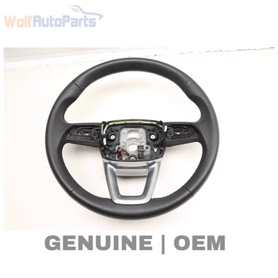 AUDI A4 QUATTRO 2017-2023 - Volante de cuero de 3 radios (calefacción) Foto 1 de 4