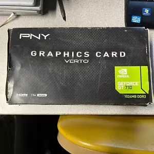 New PNY VERTO GeForce GT610 Graphics Card 1024MB DDR3 VGA DVl HDMI - Picture 1 of 4