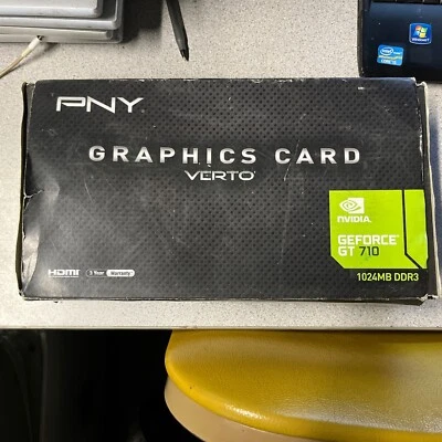 New PNY VERTO GeForce GT610 Graphics Card 1024MB DDR3 VGA DVl HDMI - Image 1 of 4