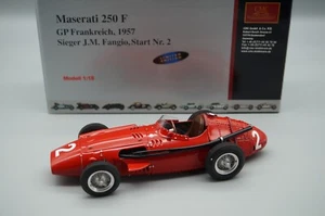 1:18 Maserati 250F #2 GP Francia "Fangio" CMC M-102 -usato-TS458 - Foto 1 di 12