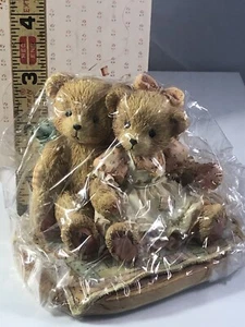 NEW Cherished Teddies Nathaniel and Nellie 950513 Twice as Nice 1991 COA CT7 C3 - Picture 1 of 7