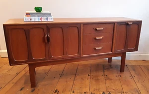 Rare Unusual G Plan Vintage Retro Teak Sideboard 'Brasilia' Model VGC Delivery - Picture 1 of 12