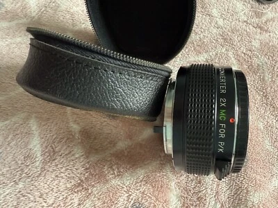 Quantaray 7 Elements Auto Tele Converter 2X MC for P/K Mount Japan - Image 1 of 4