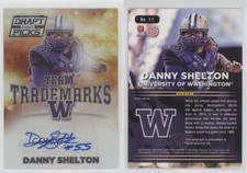 2015 Panini Prizm Collegiate Draft Picks Silver Danny Shelton #11 Rookie Auto RC
