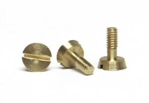 Slot.it SICH54B Motor Pod Screws, 2.2x5.3mm, Brass, Large Head, 10/pk - Picture 1 of 1