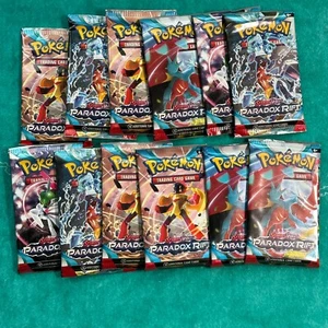 POKEMON TCG!  12x SV Paradox Rift BOOSTER PACK SEALED BRAND NEW - Picture 1 of 2