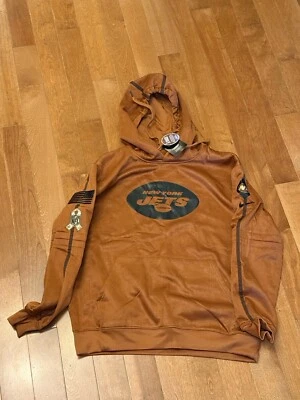 Sudadera con Capucha Nike New York Jets Salute to Service Auténtica NFL Pullover Lateral Foto 1 de 4