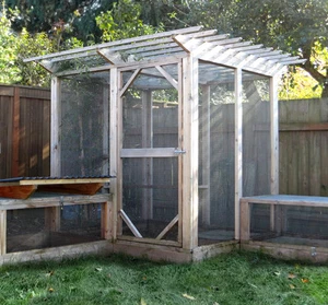 Chicken Run Plans: The Garden Run Walk-In Module (eBook on USB Flash Drive) - Picture 1 of 12