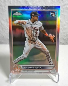 2022 Topps Chrome Update JEREMY PENA RC Silver Refractor 001/299 - Bild 1 von 6