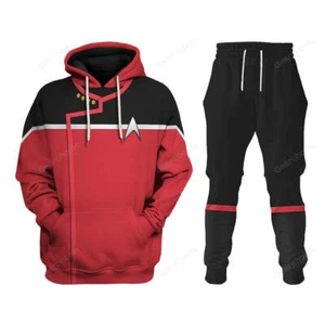 Star Trek Dress Uniform Command Division Hoodie Sweatshirt Sweatpants - Picture 1 of 8