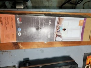 Allen + Roth Cordless 2" Faux Wood Blinds White 22.5" x 64" new - Picture 1 of 3