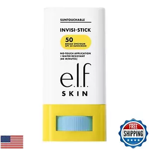 e.l.f. PELLE Invisi-Stick Invisi Insouccabile SPF 50, Protezione Solare Trasparente per una F Naturale - Foto 1 di 5