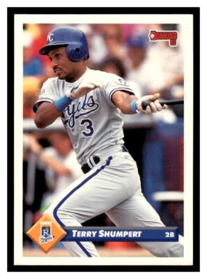 1993 Donruss  #601 Terry Shumpert - Kansas City Royals - Image 1 of 2
