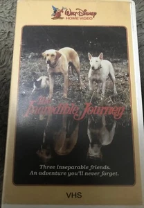 WALT DISNEY HOME VHS VIDEO - THE INCREDIBLE JOURNEY (1963) Animals DOGS Friends - Imagen 1 de 12