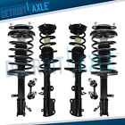 Front and Rear Strut Assembly + Sway Bars for Toyota Corolla Chevy Geo Prizm 