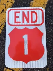 KEY WEST US Highway 1 FLORIDA road sign 12"x18" - DOT style - US 1 route - Picture 1 of 6