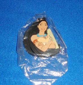 Disney Pocahontas Rubber Keychain NOS - Picture 1 of 1