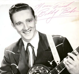 Vintage Bobby Bobo Signed Autographed 8x10 Original Photo Red Ink Rockabilly - Picture 1 of 3