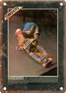 Foto Skateboard Vintage 12" x 9" Riproduzione Insegna Metallo S170 - Foto 1 di 1