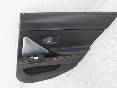 13-19 Bmw 640I Gran Coupe Rear Passenger Right Interior Door Trim Liner Panel - Image 1 of 4