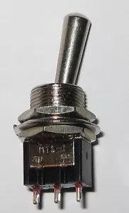 Mini Interruttore di commutazione con Maniglia Grande - SPDT 6 A - 125 V - On-On - 3A a 250V AC - Foto 1 di 5