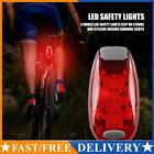 Led Safety Light Warning Flashing Light With 3 Light Modes 2 Pack (Red)