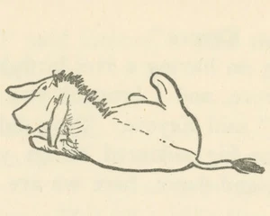 Impresión artística de Winnie-the-Pooh 1926 - My Birthday Said Eeyore de Ernest H Shepard - Imagen 1 de 3