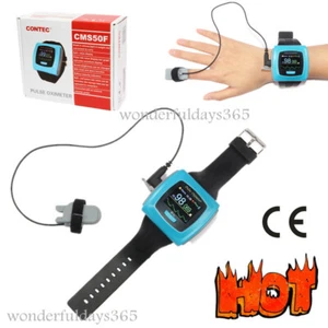 CE Wrist SPO2 Pulse Rate Oximeter Daily Night Sleep Study Monitor USB Software - Picture 1 of 10