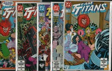 TEAM TITANS 3,4,5,6,7 NM   ref.F2.733