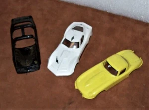 2 Korris Car Bodies Corvette Stingray & Jaguar Bonus Trans Am Body Included - Picture 1 of 5