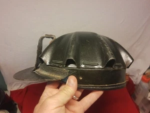 UNBENUTZT? VINTAGE BERGMANN BERGBAU HUT LEDER SCHILDKRÖTENPANZER HELM FLEXO COMFO 20er - Bild 1 von 7